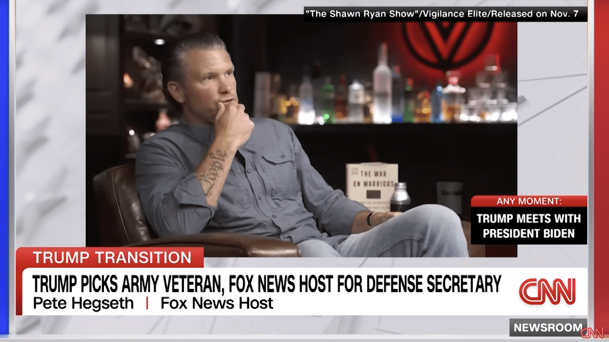 Van Jones and Pete Hegseth